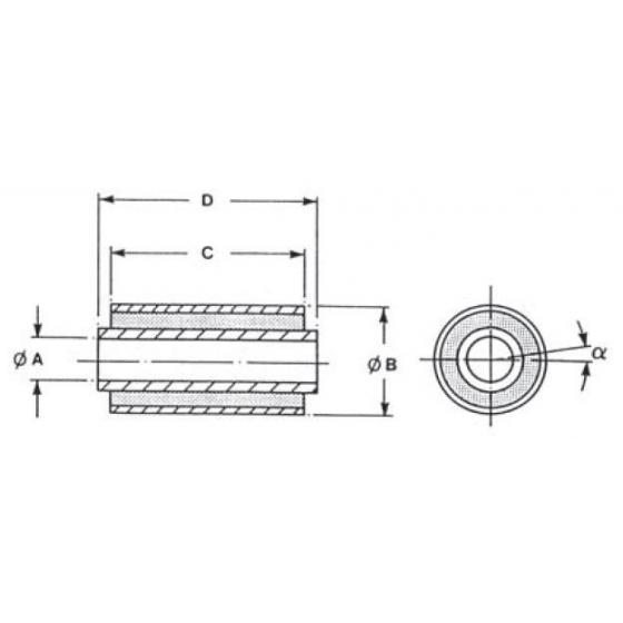 Inner Outer Sleeve Bushes AV Mounts Online